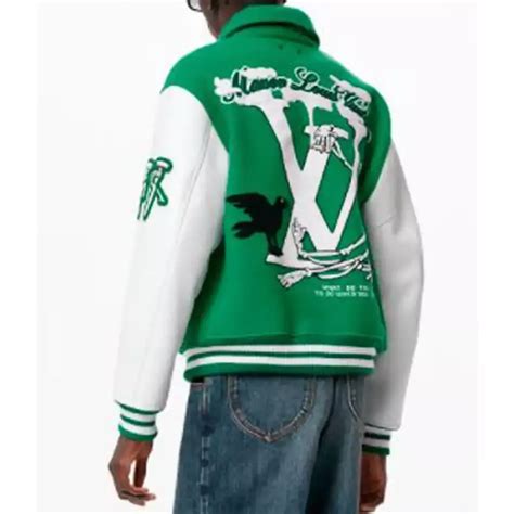 louis vuitton green jacket men's|louis vuitton windbreaker jacket.